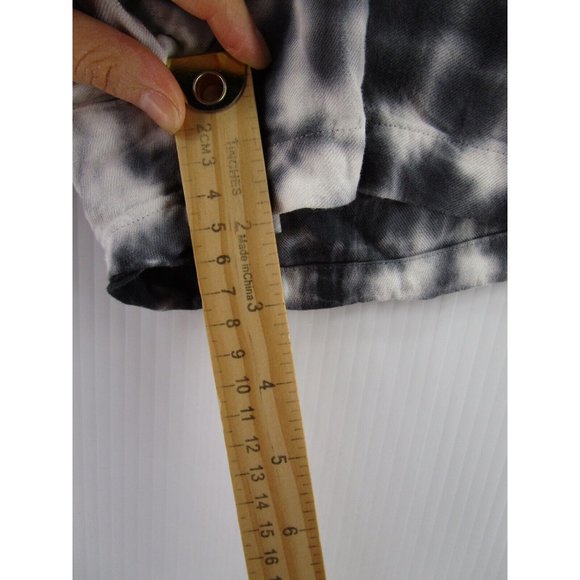 Cloth & Stone Romper Medium Tie Dye Wrap Belted Waist Tie Knit Preppy - Picture 7 of 13